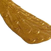 Gold Peacock Sculpture Set