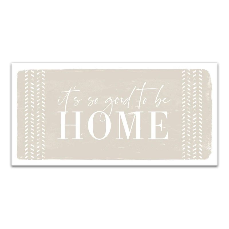 Good To Be Home 24" x 16" Canvas Wall Art