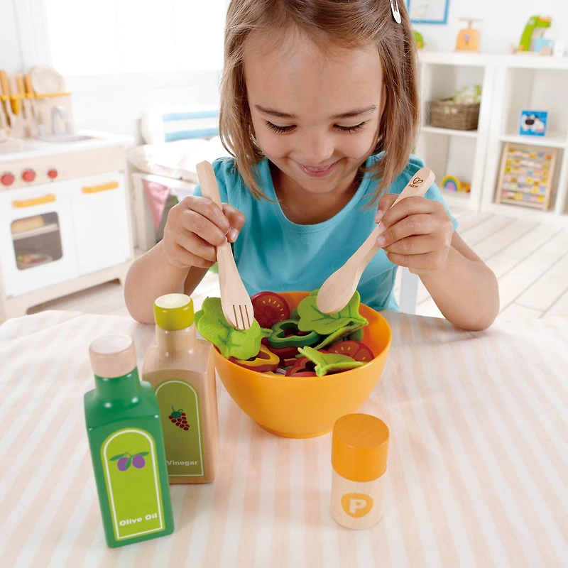 Hape Garden Salad Kitchen Food Playset
