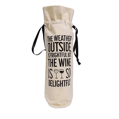 Personality Case™ Delightful Canvas Wine Bag