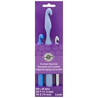 Plastic Crochet Hook Set by Loops & Threads®, L/P/Q