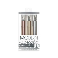 Modern Script Fountain Pens & Journal Set