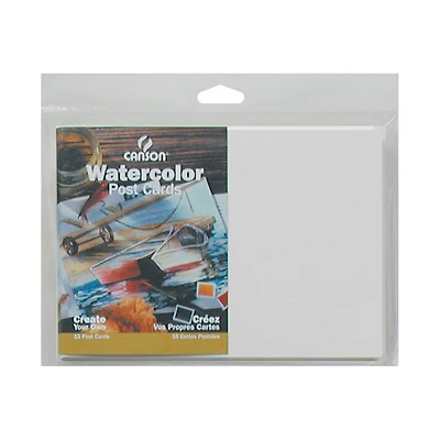 Canson® Montval Watercolor Postcards, 5" x 7"