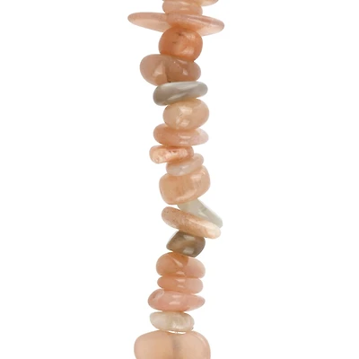 Natural Pink Sunstone Chip Beads by Bead Landing™