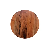 Hello Honey® 15.5" Natural Acacia Wood Kitchen Pedestal