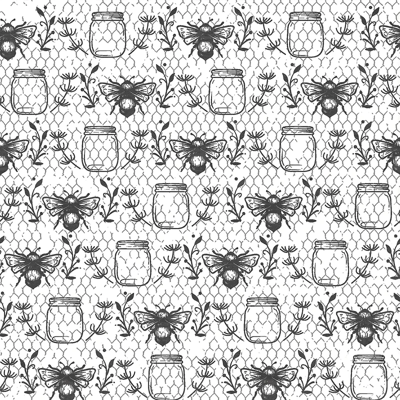 Black & White Fabric Strips by Loops & Threads®