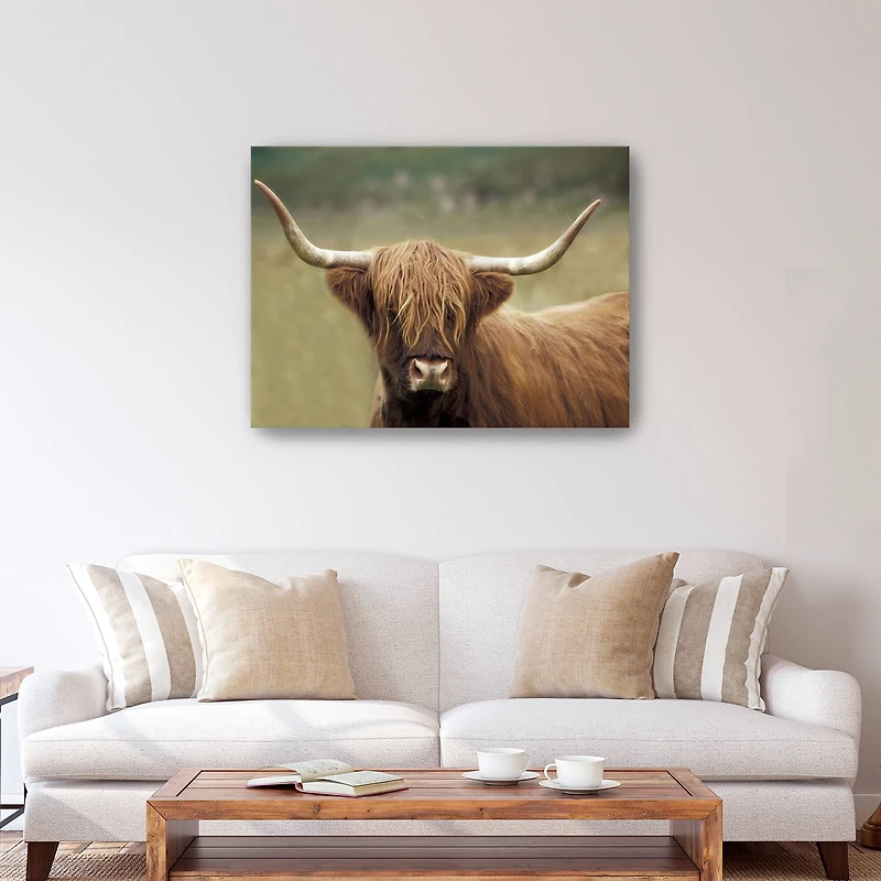Highland Afternoon Canvas Giclee