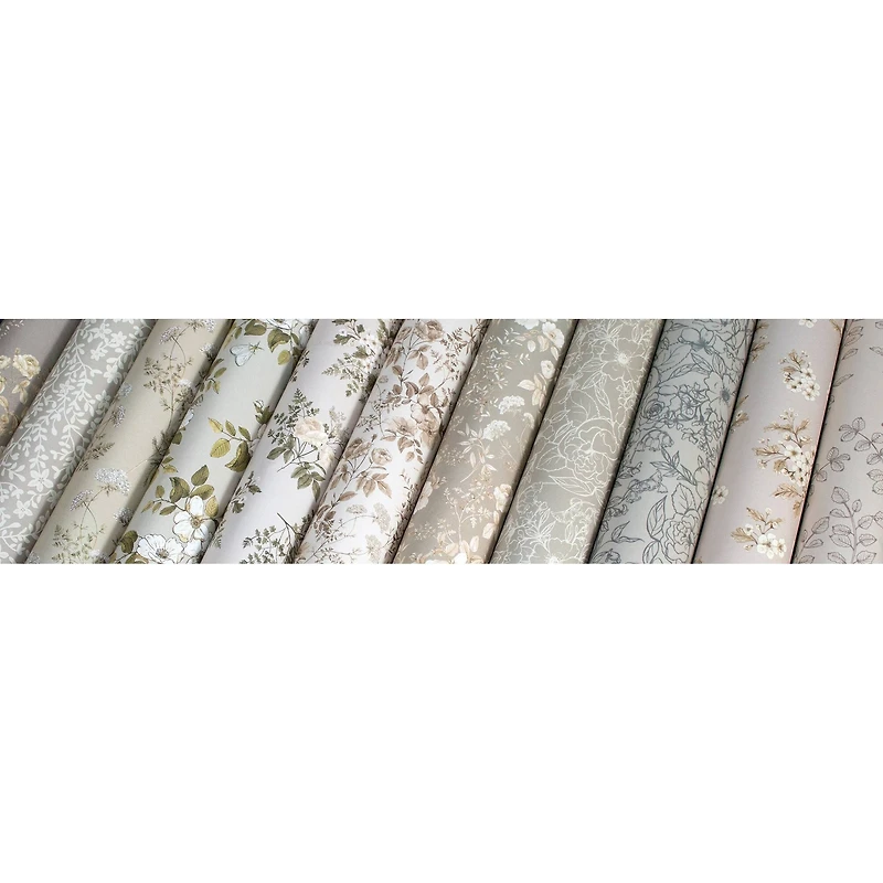 Craft Consortium Belle Fleur Double-Sided Paper Pad, 6" x 6"