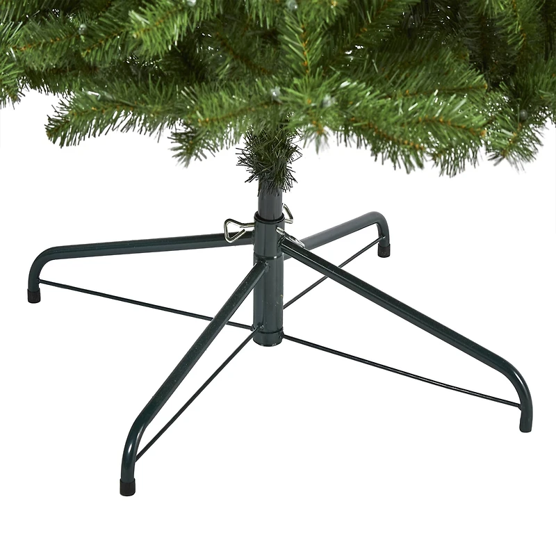 9ft. Pre-Lit Virginia Fir Artificial Christmas Tree, Clear Lights