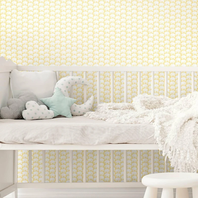 RoomMates Elefantti Peel & Stick Wallpaper