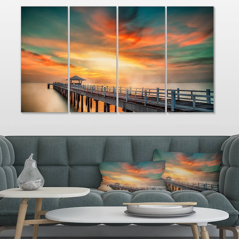 Designart - Wooden Pier