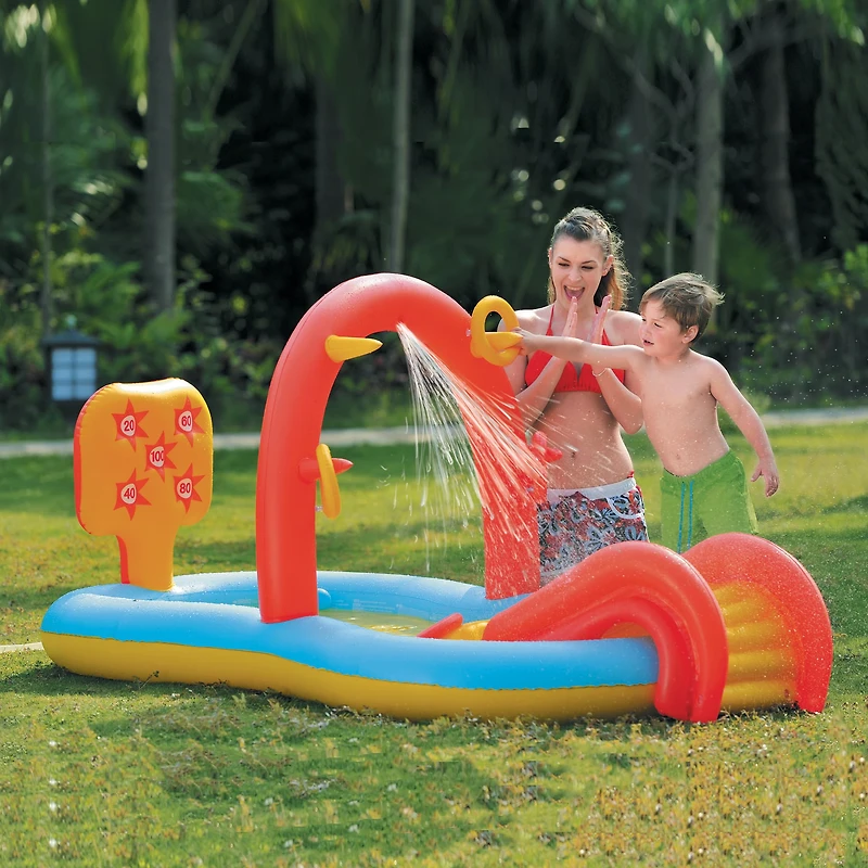 Pool Central® 7ft. Inflatable Children's Interactive Water Play Center