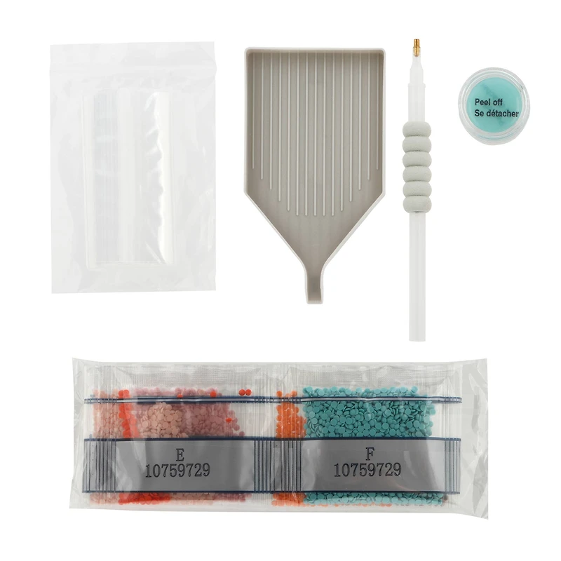 Beach Wood Plaque Diamond Art Kit by Make Market®