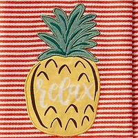 DII® Island Tropics Pineapple Embellished Dish Towels, 3ct.