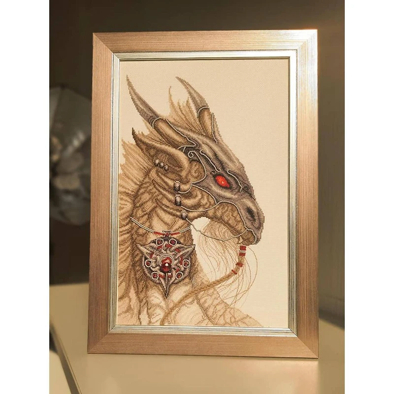 Charivna Mit Cross Stitch Kit Guardian Of Treasure