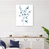 Blue Blossom II Canvas Giclee