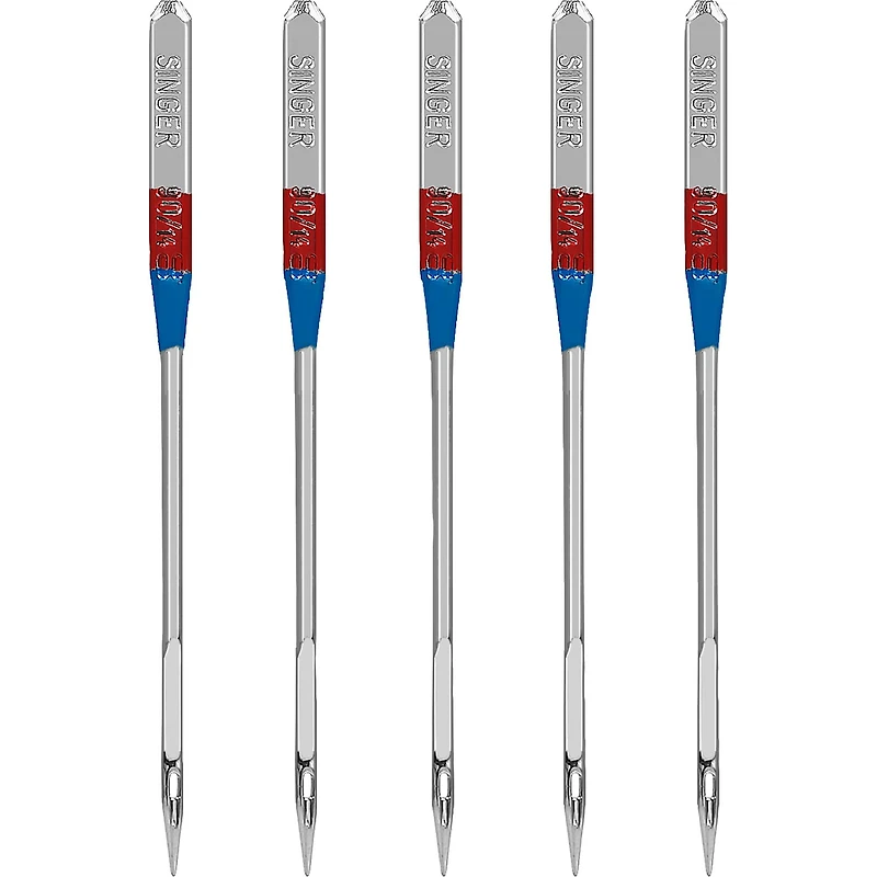 SINGER® Size 90/14 Universal Regular Point Sewing Machine Needles, 5ct.