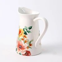 54oz. Fall Floral Ceramic Pitcher by Ashland®
