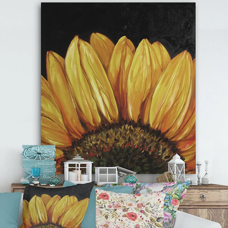 Designart - Sunflower Sunflower