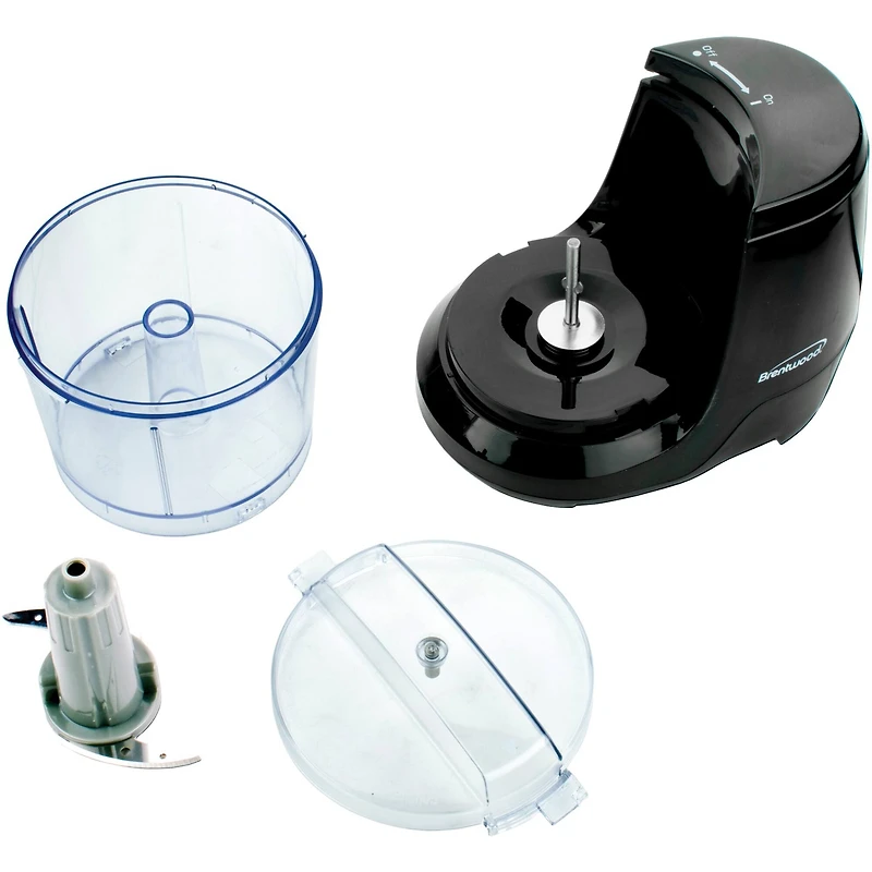 Brentwood Black 1.5 Cup Mini Food Chopper