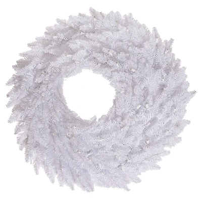 36" White Fir Christmas Wreath