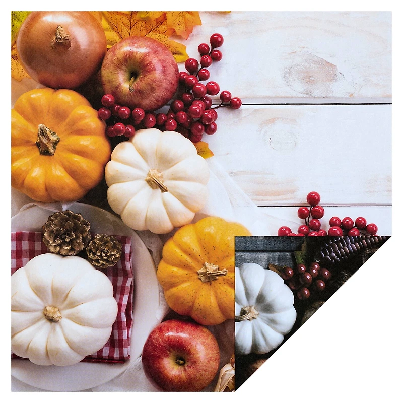Thanksgiving Double-Sided Cardstock Paper by Recollections™, 12" x 12"