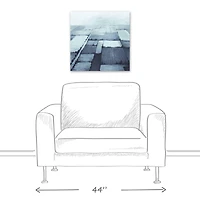 Blue Farmland 20" x 20" Canvas Wall Art