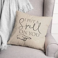 I Put A Spell On You Hand Throw Pillow