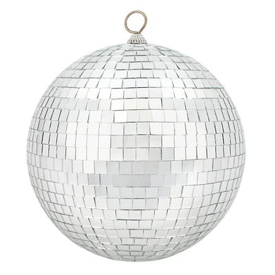 8 Pack: 8" Silver Disco Ball by Celebrate It®