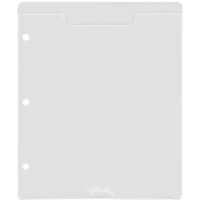 Tim Holtz Storage Studios Stamp Storage Binder Refills, 8ct.