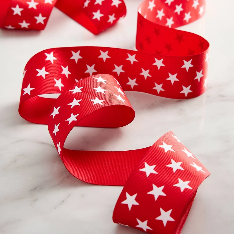 1.5" x 3yd. Grosgrain Star Ribbon by Celebrate It®