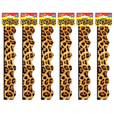 Trend Enterprises® Terrific Trimmers® Leopard Borders, 234ft.