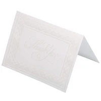 JAM Paper Pearl Border Thank You Cards & Envelopes, 25ct.