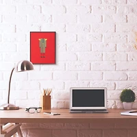 Stupell Industries David Bowie Wall Art in Black Frame