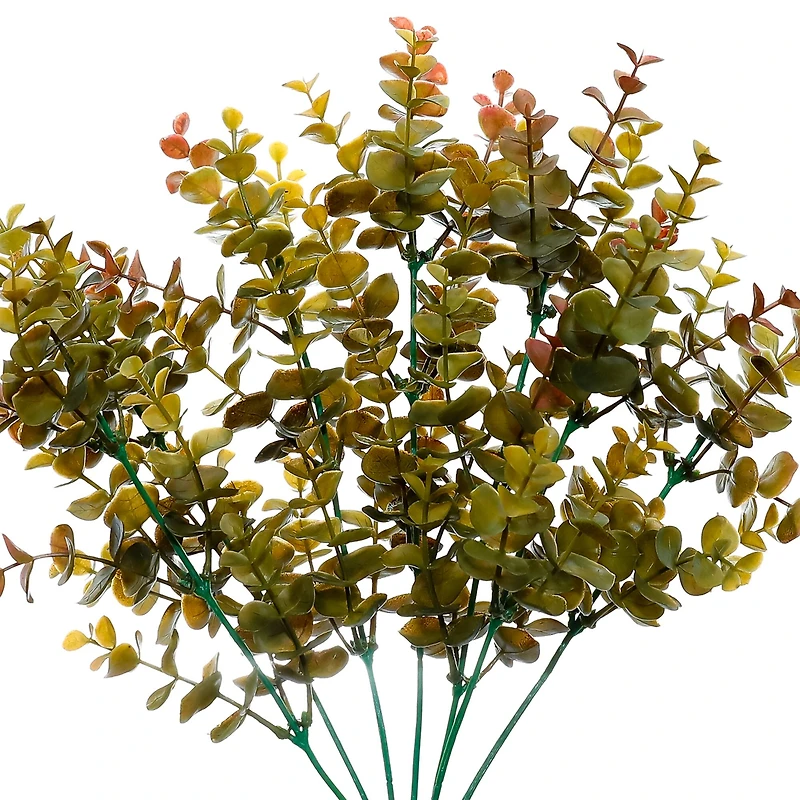 18.5" Green & Red Eucalyptus Mix Deluxe Bush by Ashland®