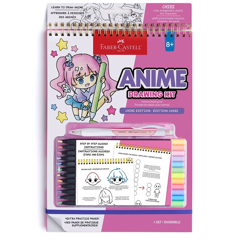 Faber-Castell® Chibi Edition Anime Drawing Kit