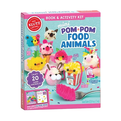 Mini Pom-Pom Food Animals