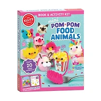 Mini Pom-Pom Food Animals