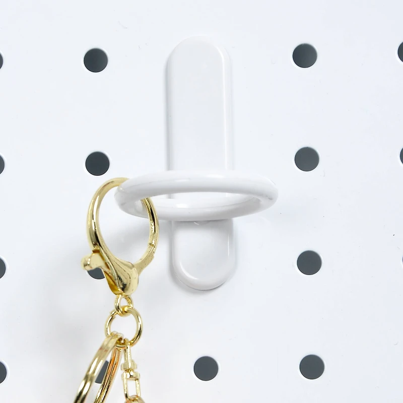 White Pegboard Tool Holders by Simply Tidy®, 5ct.