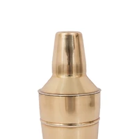 Hello Honey® Gold Stainless Steel Cocktail Shaker