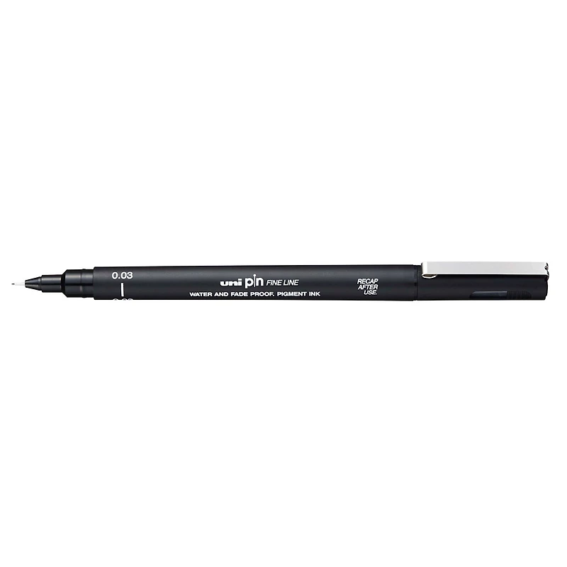 Uni-Ball® uni Pin Black 0.03mm Fineliner