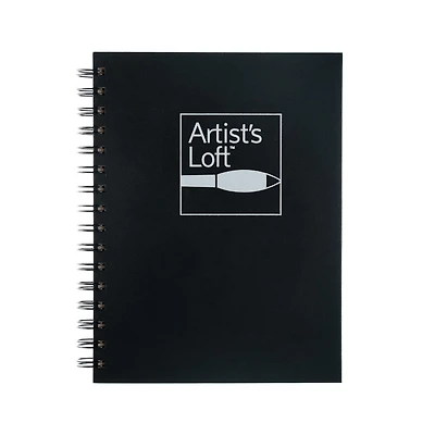 Black Hardcover Watercolor Book by Artist's Loft™, 5.5" x 8.5"