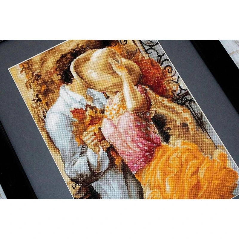 Luca-s Autumn Leaves Counted Cross-Stitch Kit