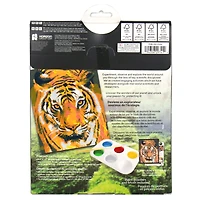 BBC Earth Canvas Board Tiger Paint by Number