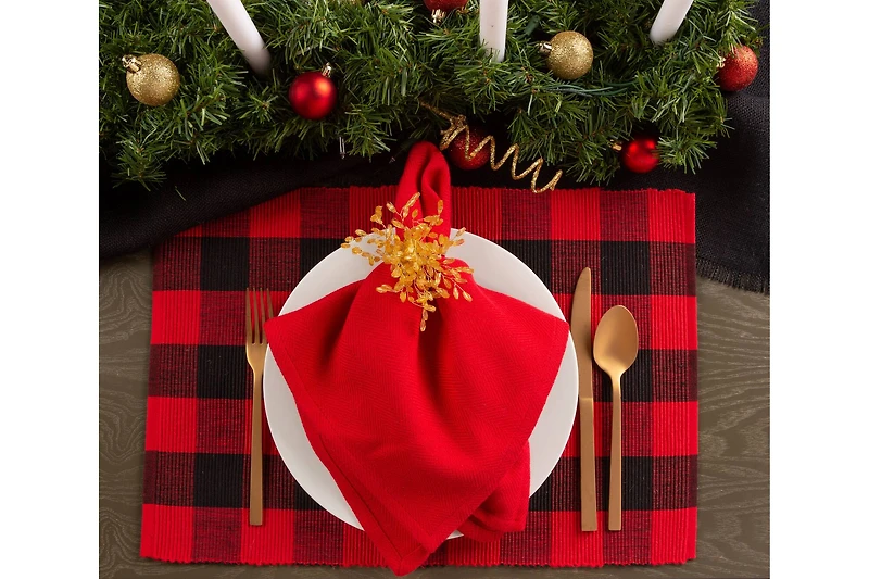 DII® Gold Beaded Burst Napkin Rings, 6ct.