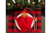 DII® Gold Beaded Burst Napkin Rings, 6ct.