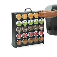 Mind Reader Black 50 Capacity Single Serve Coffee Pod Holder Storage Organizer