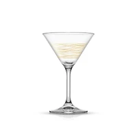 JoyJolt® Golden Royale 6.5oz. Crystal Martini Glasses, 2ct.