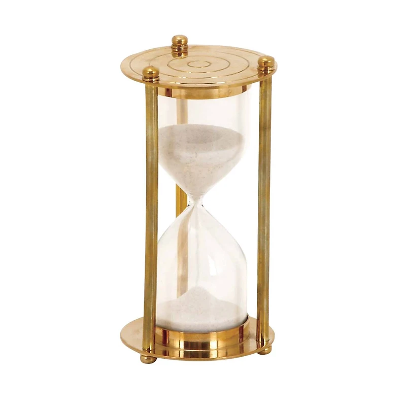6'' Gold Brass Glam Timer