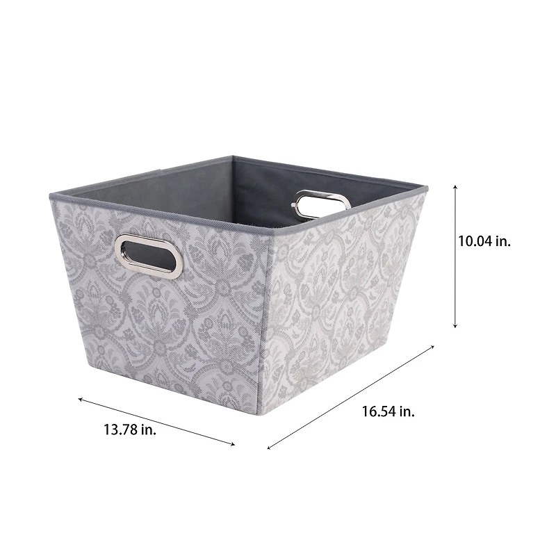 Laura Ashley 17" Grommet Storage Bin